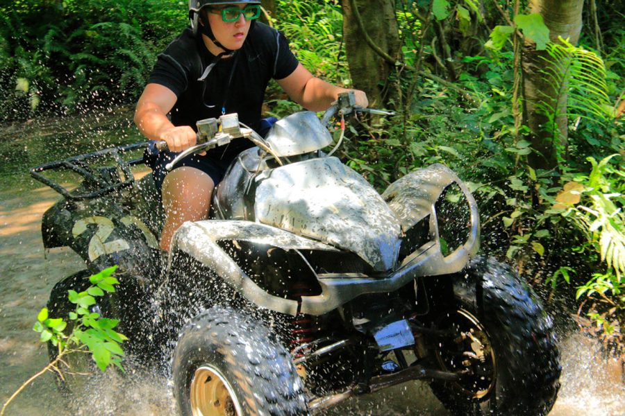 Ubud: ATV Single Guided Jungle Adventure