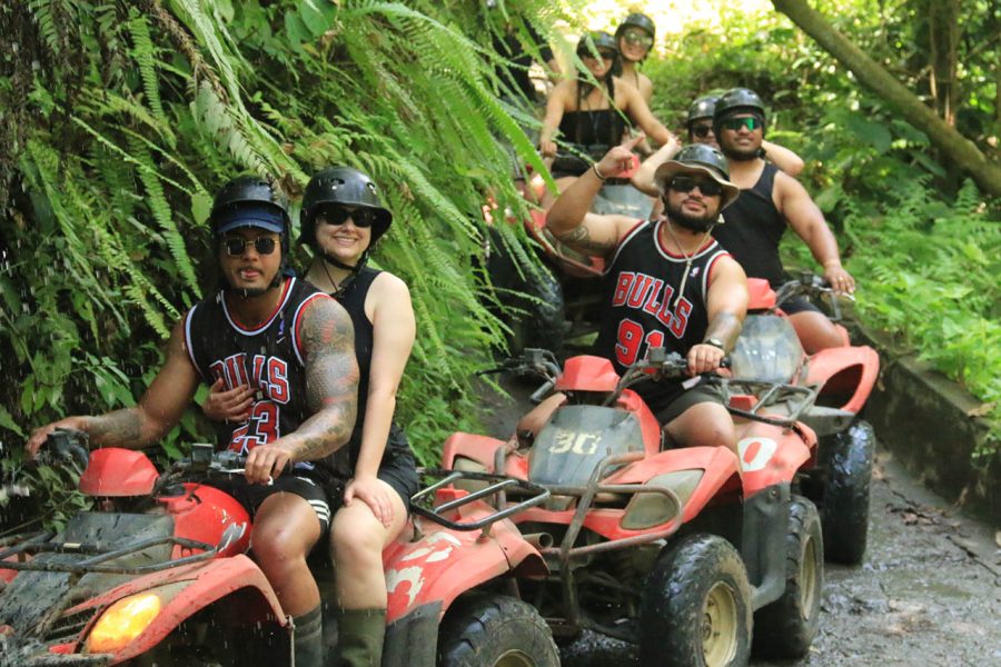 Ubud: ATV Tandem Guided Jungle Adventure